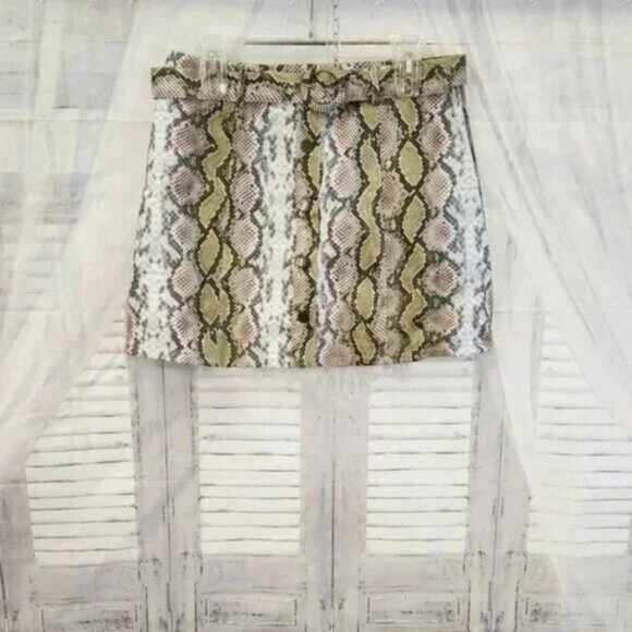 Le Lis Animal Print Skirt - Picture 1 of 2